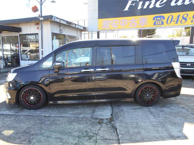 ステップワゴンスパーダ Z TEIN車高調キット 社外18インチアルミ 社外マフラー インターHDDナビ フリップダウンモニター バックカメラ 両側パワースライドドア ETC HIDヘッドライト スマートキー パドルシフト(38枚目)