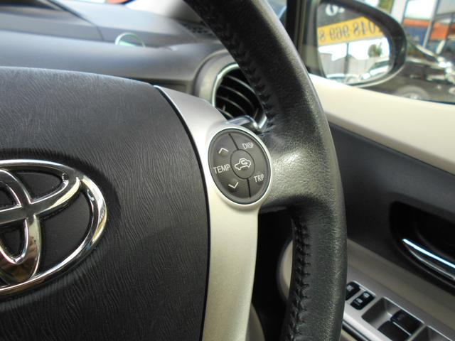 アクア G アイドリングストップ スマートキー&プッシュスタート 純正メモリーナビ バックカメラ ステアリングリモコン ETC ドライブレコーダー シートヒーター LEDヘッドライト 社外15インチアルミ(12枚目)