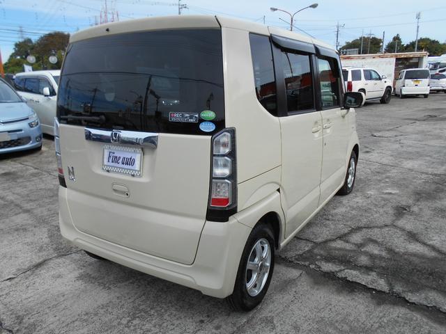 Ｎ－ＢＯＸ Ｇ・Ｌパッケージ　アイドリングストップ　ギャザズインターナビ　前後２カメラドライブレコーダー　左側パワースライドドア　ステアリングリモコン　スマートキー＆プッシュスタート　社外１３インチアルミ（39枚目）