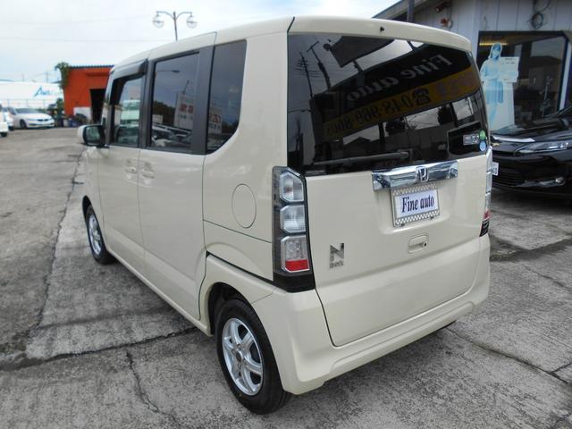 Ｎ－ＢＯＸ Ｇ・Ｌパッケージ　アイドリングストップ　ギャザズインターナビ　前後２カメラドライブレコーダー　左側パワースライドドア　ステアリングリモコン　スマートキー＆プッシュスタート　社外１３インチアルミ（40枚目）