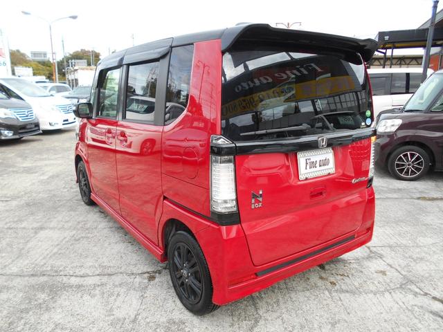 N-BOXカスタム 2トーンカラースタイル G SSパッケージ クラリオンメモリーナビ Bluetooth ETC 両側パワースライドドア HIDヘッドライト 純正ブラック14インチアルミ スマートキー&プッシュスタート アイドリングストップ(38枚目)