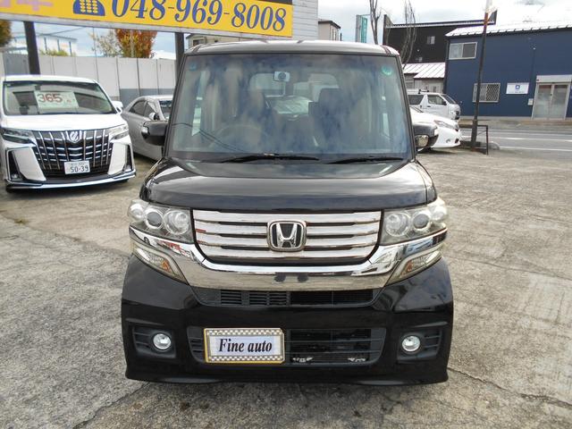 N-BOXカスタム G・Lパッケージ ケンウッドメモリーナビ リアモニター バックカメラ ETC 前後2カメラドライブレコーダー 両側パワースライドドア スマートキー HIDヘッドライト 純正14インチアルミ アイドリングストップ(34枚目)