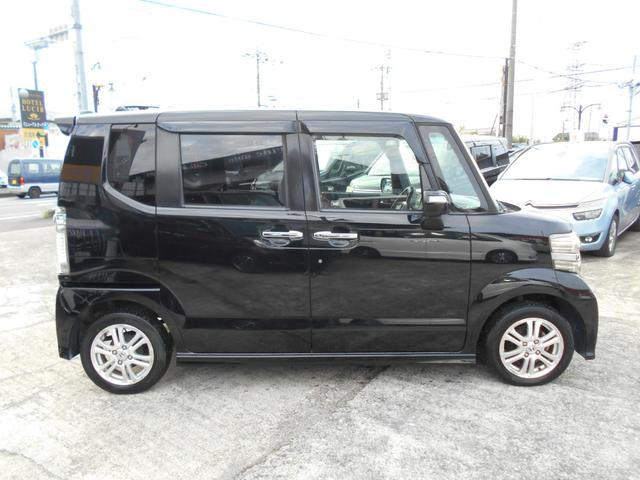 N-BOXカスタム G・Lパッケージ ケンウッドメモリーナビ リアモニター バックカメラ ETC 前後2カメラドライブレコーダー 両側パワースライドドア スマートキー HIDヘッドライト 純正14インチアルミ アイドリングストップ(38枚目)