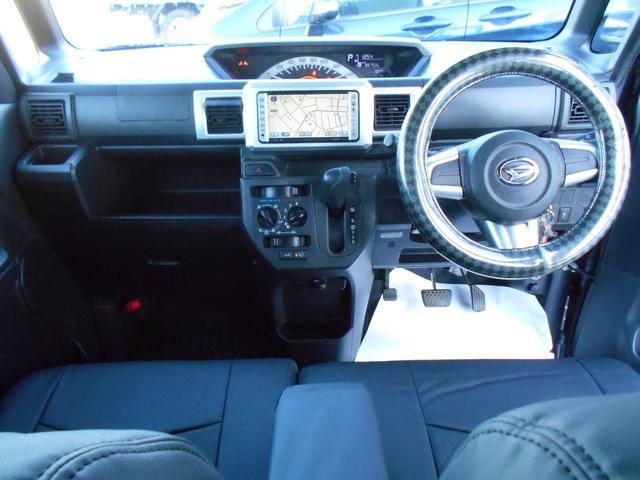 ウェイク D エコアイドル 純正ナビ バックカメラ ETC 黒革調シートカバー キーレスエントリー 両側スライドドア HIDヘッドライト(2枚目)