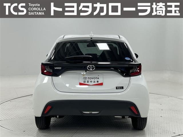 ヤリス Ｘ　トヨタセーフティセンス　プリクラッシュセーフティ　レーンデパーチャーアラーム　オートマチックハイビーム　ディスプレイオーディオ　バックモニター　ＥＴＣ　ワイヤレス機能付リモコンキー（3枚目）