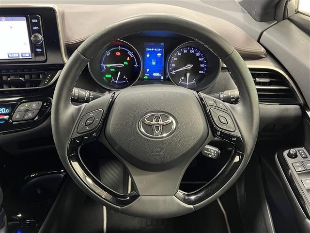 C-HR G LEDエディション 整備記録簿 プリクラッシュセーフティー 横滑り防止機能 Bカメ 地デジ LEDヘッドライト 盗難防止装置 AAC スマートキー DVD再生可 デュアルエアバッグ ワンオーナー キーフリー ABS(10枚目)