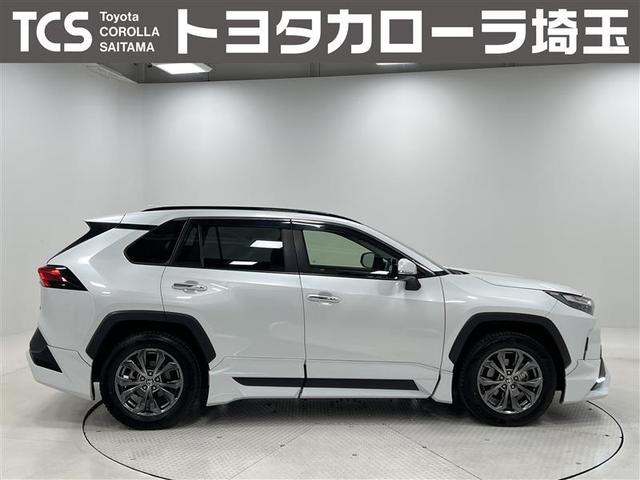 RAV4 ハイブリッドG 衝突被害軽減装置 エアロ ワンオーナ- バックモニター 整備記録簿 地デジTV LEDヘッドライト スマキー 電動シ-ト AWD TVナビ パワステ 横滑り防止装置 クルコン AAC エアバッグ AW(5枚目)
