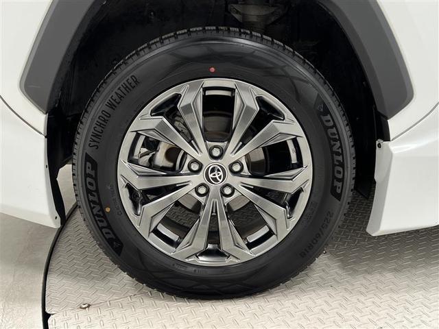 RAV4 ハイブリッドG 衝突被害軽減装置 エアロ ワンオーナ- バックモニター 整備記録簿 地デジTV LEDヘッドライト スマキー 電動シ-ト AWD TVナビ パワステ 横滑り防止装置 クルコン AAC エアバッグ AW(7枚目)