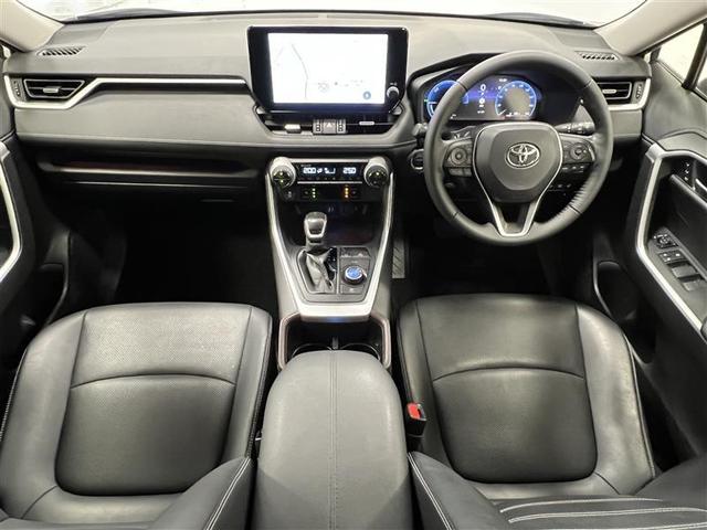 RAV4 ハイブリッドG 衝突被害軽減装置 エアロ ワンオーナ- バックモニター 整備記録簿 地デジTV LEDヘッドライト スマキー 電動シ-ト AWD TVナビ パワステ 横滑り防止装置 クルコン AAC エアバッグ AW(8枚目)