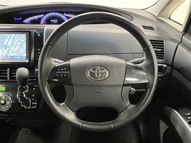 エスティマ アエラス　Ｒカメラ　イモビライザー　ＤＶＤ再生可能　地デジＴＶ　Ｓキー　ナビＴＶ　デュアルエアバック　エアコン　アルミ　ＰＳ　クルコン　Ｗエアコン　ＨＤＤナビ　ＥＴＣ　３列　パワーウィンドウ　ＡＢＳ　ＳＲＳ（9枚目）