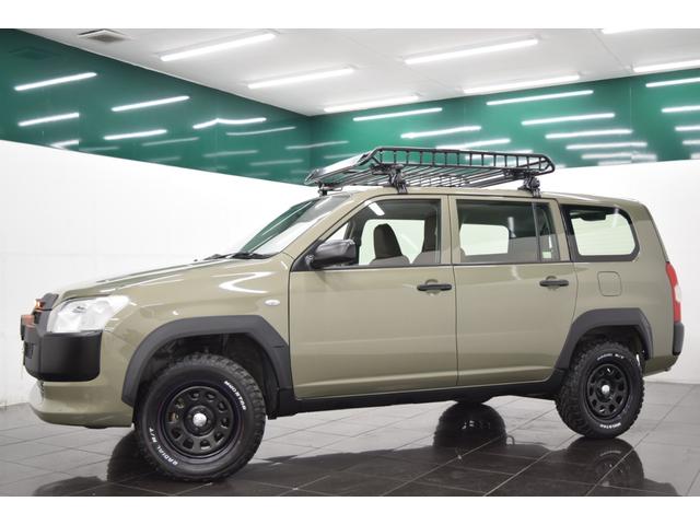プロボックス ＤＸコンフォート　Ｂｌｕｅｔｏｏｔｈ　地デジナビ　４ＷＤ　リフトアップ　ＭＴタイヤ　ブラウンシートカバー　ルーフラック　ＥＴＣ　オーバーフェンダー　キーレス　カスタムグリル　アウトドアカスタム（21枚目）