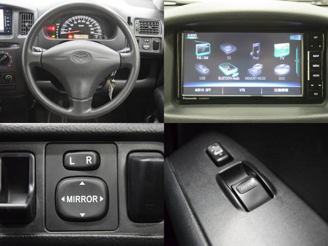 プロボックスバン ＤＸコンフォートパッケージ　Ｂｌｕｅｔｏｏｔｈ　オリジナルウッドデカール　ナビ　地デジＴＶ　フルセグ　ＥＴＣ　キーレスキー　ホワイトリボンタイヤ　社外ホイール　シートカバー　ルーフキャリアラック　アウトドアカスタム（18枚目）