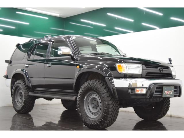 ハイラックスサーフ SSR-V フルセグナビ CD DVD キーレス 4WD リフトアップ オートエアコン MTタイヤ USマーカー(8枚目)