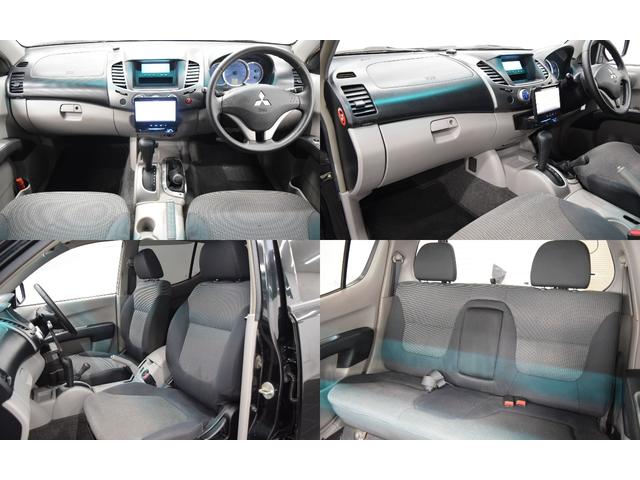 トライトン ベースグレード Bluetooth フルセグナビ バックカメラ キーレス MTタイヤ 4WD ヒッチメンバー オートエアコン 社外アルミホイール(18枚目)