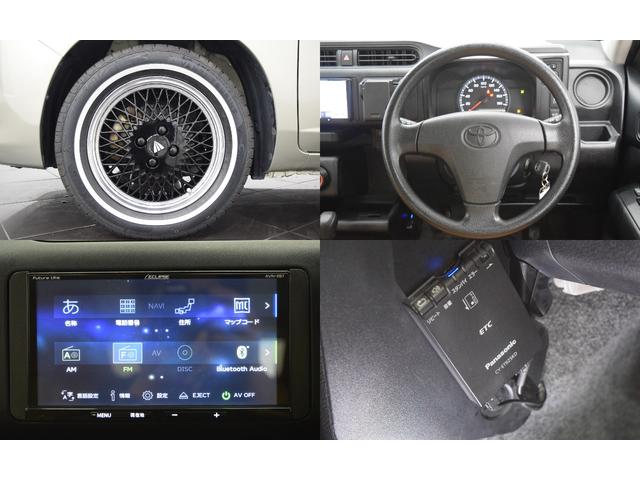 プロボックス ＤＸコンフォート　ホワイトリボンタイヤ　エンケイホイール　トヨタセーフティー　レーンアシスト　衝突被害軽減システム　Ｂｌｕｅｔｏｏｔｈ　バックカメラ　ＥＴＣ　ローダウン　キーレス　４ＷＤ　オートエアコン（11枚目）