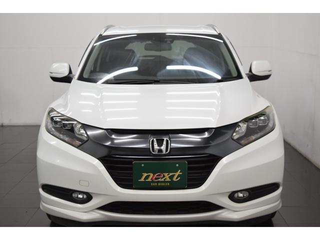 ヴェゼル ハイブリッドZ ブラウンレザー 衝突被害軽減システム フルセグナビ ETC マニュアルモード LEDヘッドライト オートライト クルーズコントロール Bカメラ アイドリングストップ ハーフレザーシート(7枚目)