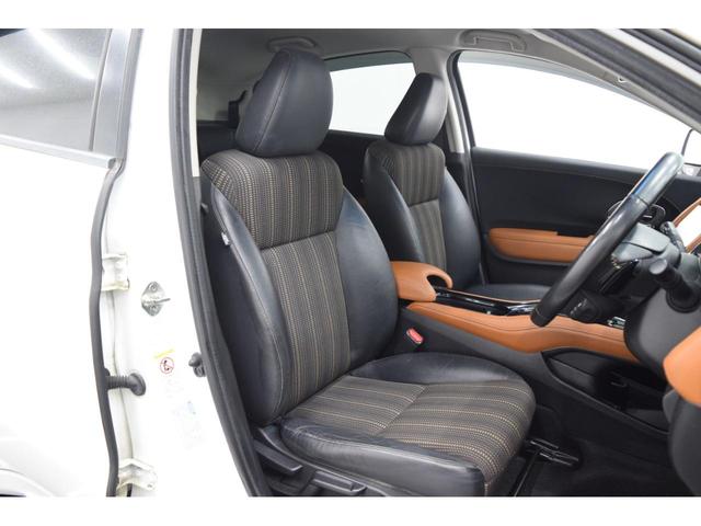 ヴェゼル ハイブリッドZ ブラウンレザー 衝突被害軽減システム フルセグナビ ETC マニュアルモード LEDヘッドライト オートライト クルーズコントロール Bカメラ アイドリングストップ ハーフレザーシート(16枚目)