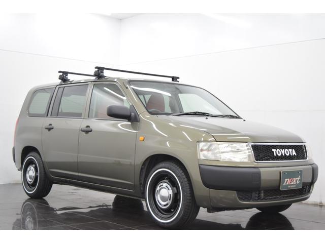 プロボックスバン ＧＬ　Ｂｌｕｅｔｏｏｔｈ　フルセグナビ　キーレス　ＥＴＣ　ホワイトリボンタイヤ　ヴィンテージアルミ　ヴィンテージレッドシート　カスタムグリル　アウトドアカスタム（8枚目）