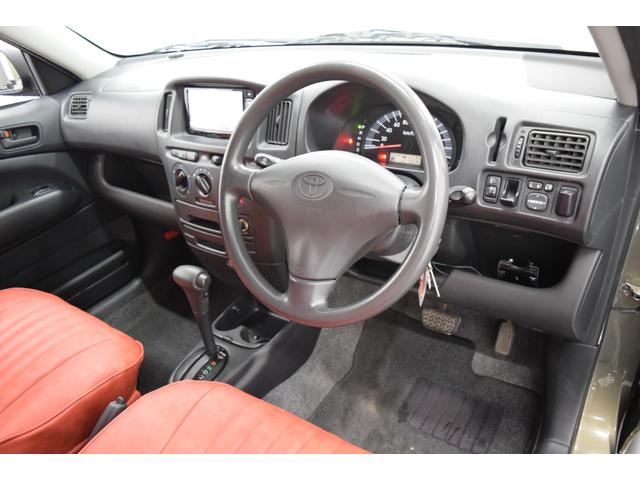 プロボックスバン ＧＬ　Ｂｌｕｅｔｏｏｔｈ　フルセグナビ　キーレス　ＥＴＣ　ホワイトリボンタイヤ　ヴィンテージアルミ　ヴィンテージレッドシート　カスタムグリル　アウトドアカスタム（15枚目）