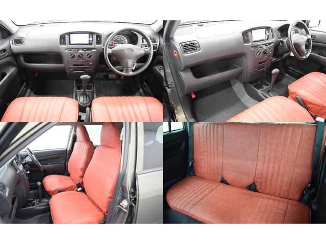 プロボックスバン ＧＬ　Ｂｌｕｅｔｏｏｔｈ　フルセグナビ　キーレス　ＥＴＣ　ホワイトリボンタイヤ　ヴィンテージアルミ　ヴィンテージレッドシート　カスタムグリル　アウトドアカスタム（18枚目）