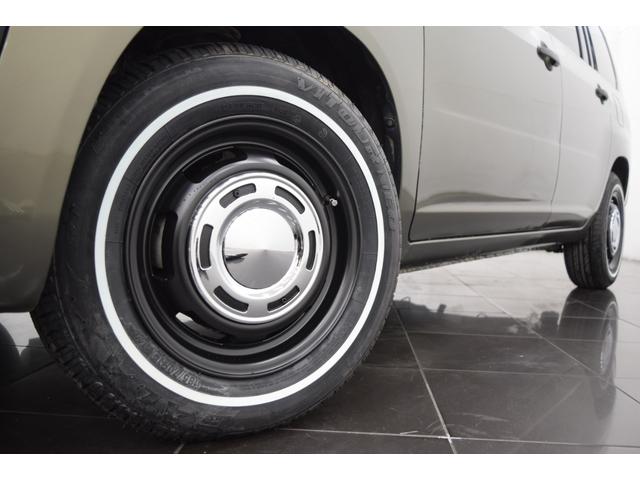 プロボックスバン ＧＬ　Ｂｌｕｅｔｏｏｔｈ　フルセグナビ　キーレス　ＥＴＣ　ホワイトリボンタイヤ　ヴィンテージアルミ　ヴィンテージレッドシート　カスタムグリル　アウトドアカスタム（33枚目）