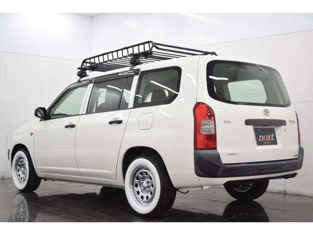 プロボックスバン DXコンフォートパッケージ ウッドステアリング デイトナホイール ルーフラック ブラウンシート フォグランプ アウトドアカスタム(10枚目)