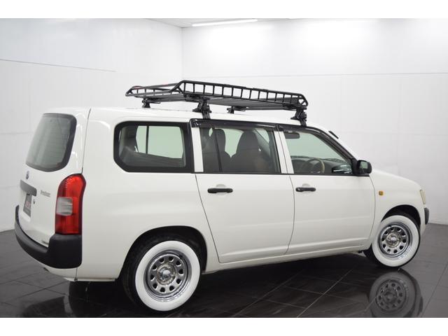 プロボックスバン DXコンフォートパッケージ ウッドステアリング デイトナホイール ルーフラック ブラウンシート フォグランプ アウトドアカスタム(20枚目)