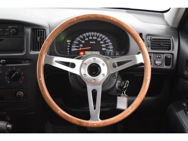 プロボックスバン DXコンフォートパッケージ ウッドステアリング デイトナホイール ルーフラック ブラウンシート フォグランプ アウトドアカスタム(22枚目)