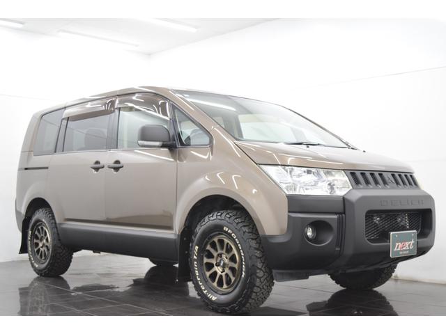 デリカD:5 G パワーパッケージ BFGoodrichATタイヤ バンパープロテクター ブロンズホイール Bluetooth バックカメラ フルセグナビ スマートキー HID ETC アウトドアカスタム 両側パワースライドドア(7枚目)