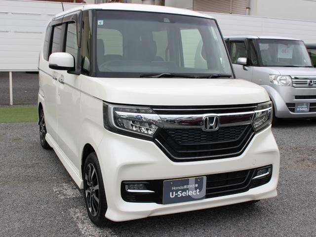 Ｎ－ＢＯＸカスタム Ｇ・ＥＸホンダセンシング　雹損害有　ワンオーナー　助手席スーパースライド　純ナビ　フルセグＴＶ　Ｂｌｕｅｔｏｏｔｈ　ＣＤ・ＤＶＤ　両側パワスラ　センシング　ビルトインＥＴＣ　バックカメラ　ＬＥＤヘッド　サイドカーテンエアバッグ（19枚目）