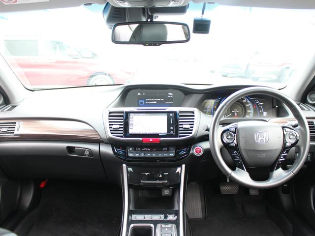 アコードハイブリッド EX 純正メーカーナビ バックカメラ 左カメラ フルセグ Bluetooth HDMI 純正ドライブレコーダー ETC2.0 シートヒーター コーナーセンサー パドルシフト パワーシート シートメモリー(15枚目)