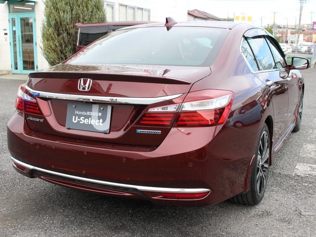 アコードハイブリッド EX 純正メーカーナビ バックカメラ 左カメラ フルセグ Bluetooth HDMI 純正ドライブレコーダー ETC2.0 シートヒーター コーナーセンサー パドルシフト パワーシート シートメモリー(27枚目)