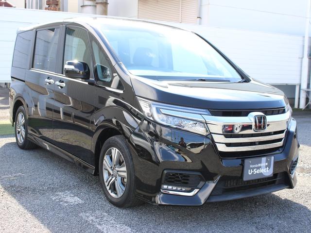 ステップワゴンスパーダ e:HEVスパーダG・EXホンダセンシング 純正ナビ フルセグTV Bluethooth HDMI USB 全周囲カメラ フリップダウンモニター シートヒーター 純正前後ドラレコ ETC2.0 コーナーセンサー 電子パーキング ブレーキホールド(27枚目)