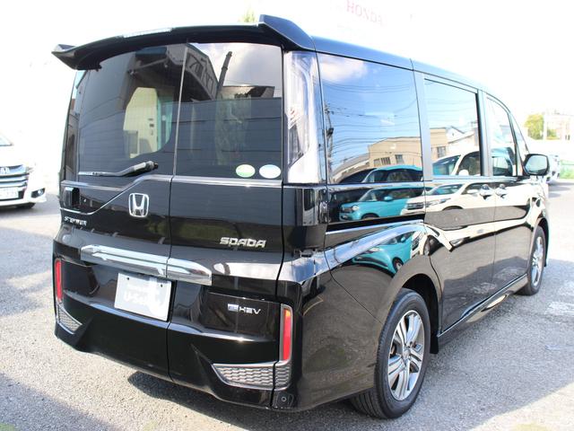 ステップワゴンスパーダ e:HEVスパーダG・EXホンダセンシング 純正ナビ フルセグTV Bluethooth HDMI USB 全周囲カメラ フリップダウンモニター シートヒーター 純正前後ドラレコ ETC2.0 コーナーセンサー 電子パーキング ブレーキホールド(32枚目)