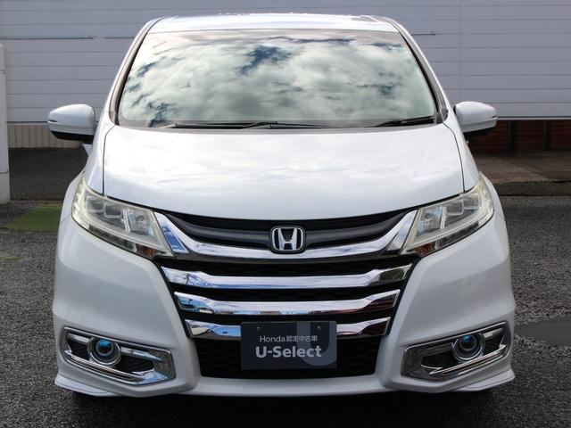 オデッセイ G・エアロパッケージ 純正ナビ 純正後席モニター フルセグTV Bluetooth 両側パワースライド クルーズコントロール LEDヘッドライト ステリモ ビルトインETC 純正リモコンエンジンスターター 音楽録音 DVD(18枚目)