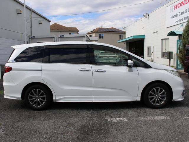 オデッセイ G・エアロパッケージ 純正ナビ 純正後席モニター フルセグTV Bluetooth 両側パワースライド クルーズコントロール LEDヘッドライト ステリモ ビルトインETC 純正リモコンエンジンスターター 音楽録音 DVD(20枚目)