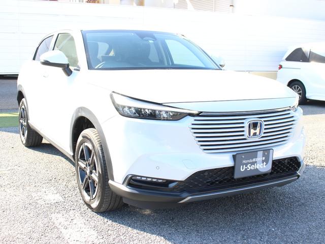 ヴェゼル e:HEVX ワンオーナー 純正コネクトナビ フルセグ Bluetooth センシング Pセンサー CDDVD再生 音楽録音 ETC2.0 スマキー2個 バックカメラ 衝突軽減 アダプティブクルーズ 純正アルミ(18枚目)