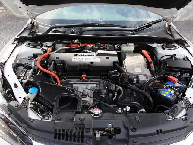 アコードハイブリッド EX 純正ナビ フルセグTV サイド・バックカメラ ビルトインETC2.0 ハーフレザーシート シートヒーター パワーシート パドルシフト コーナーセンサー LEDヘッドライト 純正18インチAW Pシート(23枚目)