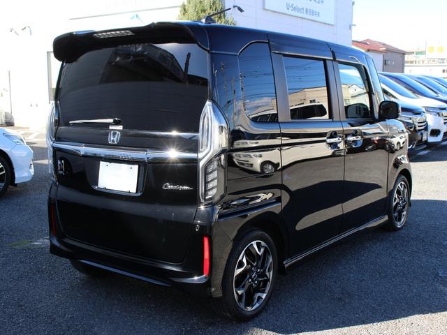 N-BOXカスタム G・EXターボホンダセンシング 純正8型ナビ 純正ドラレコ前後 フルセグTV Bluetooth ETC USB スマートキー LEDヘッドライト バックカメラ AppleCarPlay 両側オートスライドドア 1オーナ Rカメ(30枚目)