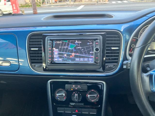 ザ・ビートル デザイン　純正メモリーナビ　バックカメラ　フルセグＴＶ　ＥＴＣ　Ｂｌｕｅｔｏｏｔｈ接続　ＣＤ　ＤＶＤ　前後ドライブレコーダー　ブラインドスポット　毎年ディーラー記録簿　スマートキー２個（26枚目）