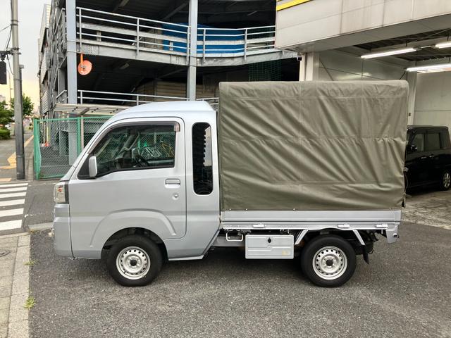 ハイゼットトラック ジャンボＳＡＩＩＩｔ　純正ナビ　地デジ　Ｂｌｕｅｔｏｏｔｈ　ＥＴＣ　ＣＤ　ＤＶＤ　デジタルインナーミラー型ドラレコ　衝突防止軽減ブレーキ　ＬＥＤライト　革シートカバー　令和６年ディーラー記録簿　キーレス　スペアキー２本（8枚目）