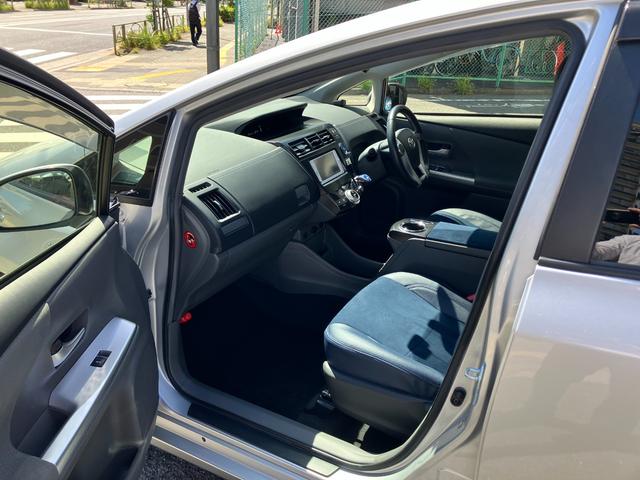 プリウスアルファ Ｇツーリングセレクション　ワンオーナー　禁煙車　純正ナビ　バックカメラ　ワンセグＴＶ　Ｂｌｕｅｔｏｏｔｈ　ＥＴＣ　障害物ソナー　ステアスイッチ　スマートキー２個　令和７年ディーラー記録簿（18枚目）