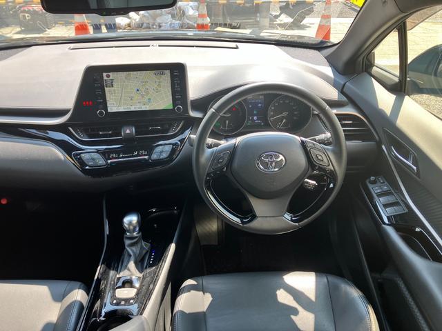Ｃ－ＨＲ Ｇ　モード　ネロ　セーフティプラス　セーフティセンス　ブラインドスポット　シートヒーター　先行車発進告知機能　前後ドラレコ　スマートキー２個　革巻ステアリング　８インチナビ　全周囲カメラ（28枚目）