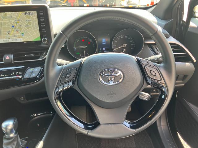 Ｃ－ＨＲ Ｇ　モード　ネロ　セーフティプラス　セーフティセンス　ブラインドスポット　シートヒーター　先行車発進告知機能　前後ドラレコ　スマートキー２個　革巻ステアリング　８インチナビ　全周囲カメラ（29枚目）