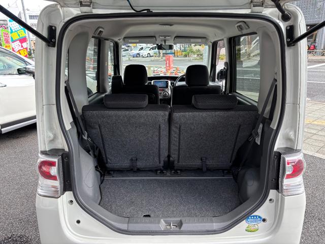 タント カスタムＸリミテッド　ワンオーナー　禁煙車　社外ＳＤナビ　フルセグ　スマートキー　片側電動スライドドア　ＨＩＤヘッドライト　フォグランプ　プライバシーガラス　純正１４インチアルミホイール　車両ナビ取扱説明書　スペアキー（19枚目）
