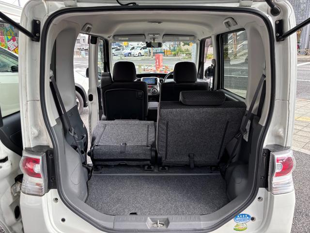 タント カスタムＸリミテッド　ワンオーナー　禁煙車　社外ＳＤナビ　フルセグ　スマートキー　片側電動スライドドア　ＨＩＤヘッドライト　フォグランプ　プライバシーガラス　純正１４インチアルミホイール　車両ナビ取扱説明書　スペアキー（22枚目）