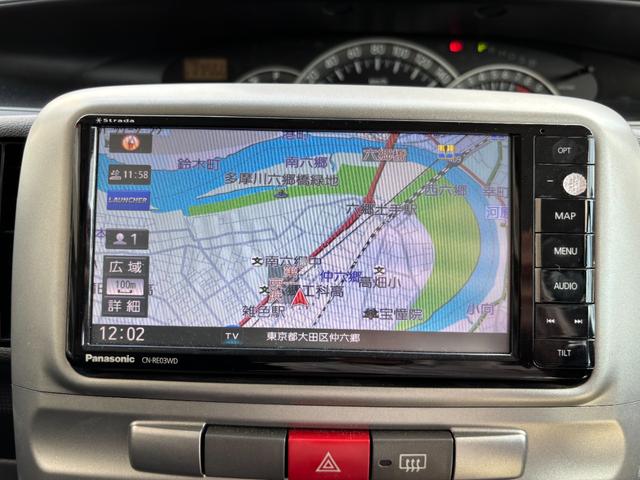タント カスタムＸリミテッド　ワンオーナー　禁煙車　社外ＳＤナビ　フルセグ　スマートキー　片側電動スライドドア　ＨＩＤヘッドライト　フォグランプ　プライバシーガラス　純正１４インチアルミホイール　車両ナビ取扱説明書　スペアキー（31枚目）