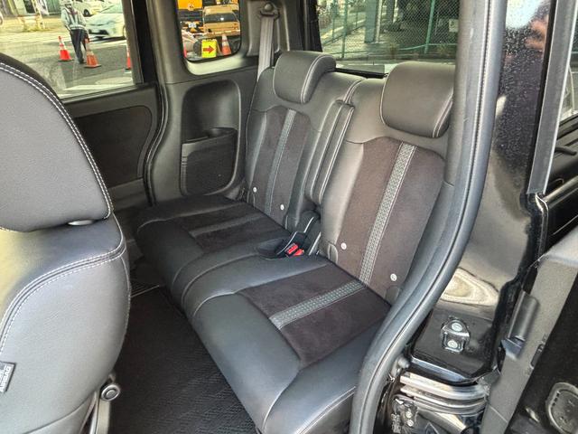 Ｎ－ＢＯＸカスタム Ｌターボ　ホンダセンシング　衝突軽減ブレーキ　誤発進抑制　後方誤発進抑制　歩行者事故低減ステアリング　アダプティブクルコン　標識認識機能　オートハイビーム　社外メモリーナビ　Ｂカメラ　両側パワスラ　ローダウン（18枚目）