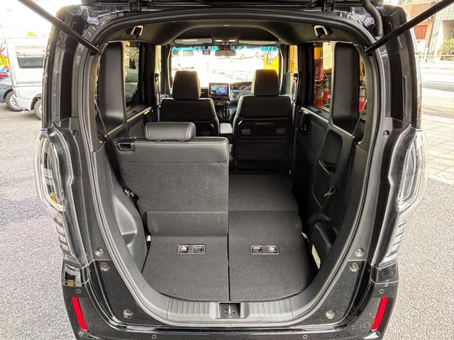 Ｎ－ＢＯＸカスタム Ｌターボ　ホンダセンシング　衝突軽減ブレーキ　誤発進抑制　後方誤発進抑制　歩行者事故低減ステアリング　アダプティブクルコン　標識認識機能　オートハイビーム　社外メモリーナビ　Ｂカメラ　両側パワスラ　ローダウン（23枚目）