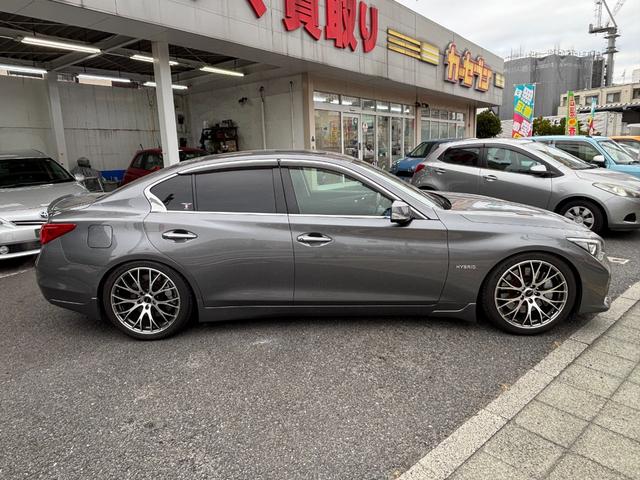 スカイライン 350GT ハイブリッド タイプSP 全方位運転支援システム サンルーフ エマブレ インテリジェントクルコン 全方位カメラ テイン車高調 RAYS19インチアルミ 黒革シート パワーシート シートヒーター BOSEサウンドシステム(6枚目)